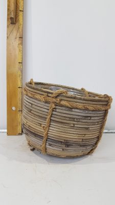 Hanging basket stripe + rope d30h20