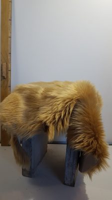 Schapenvacht 65x90cm bruin