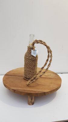 Bottle cl weaving seagrass