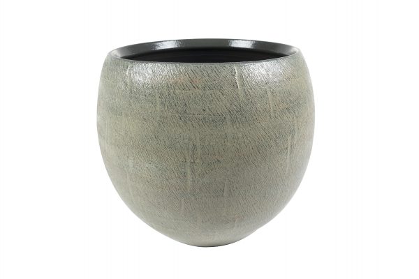 Pot Ayla grey brush D33 H28
