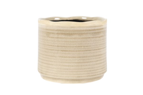 Pot Jordy light grey D18 H15