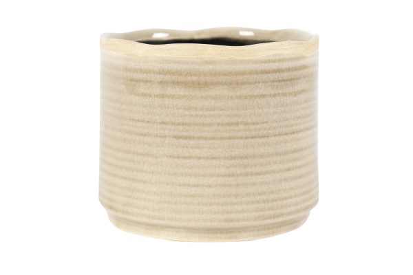 Pot Jordy light grey D20 H18