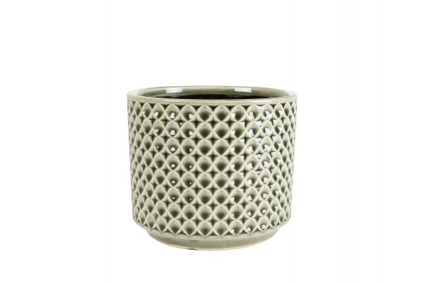 pot thies olive green d13 h13