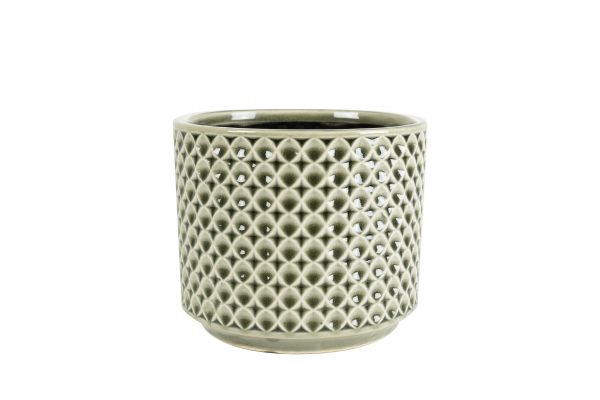 pot thies olive green d17 h15