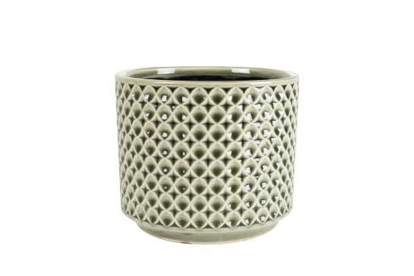 pot thies olive green d19 h17