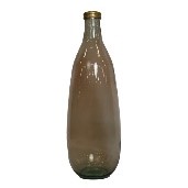 Vase recycled glass Ø25x75cm