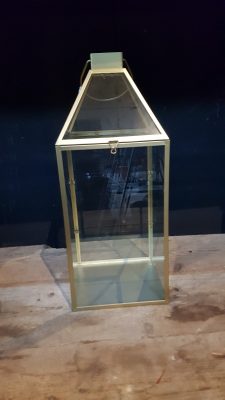 alize lantern gold – l20,5xw19xh46,5cm