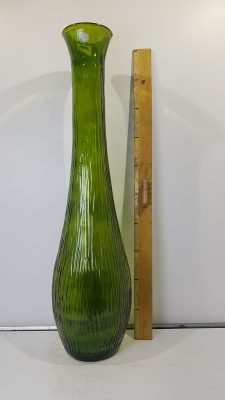 dix vaas glas groen – h99xd25cm