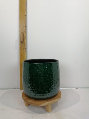 floyd pot rond groen – h23,5xd28cm