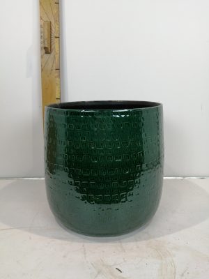 floyd pot rond groen – h30xd32cm