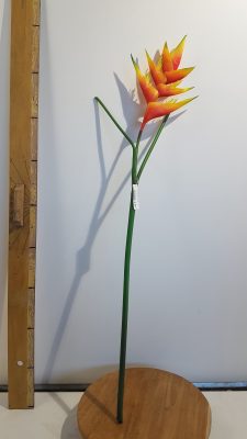 heliconia l85cm oranje