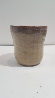 stef pot rond taupe h12,5xd11,5cm