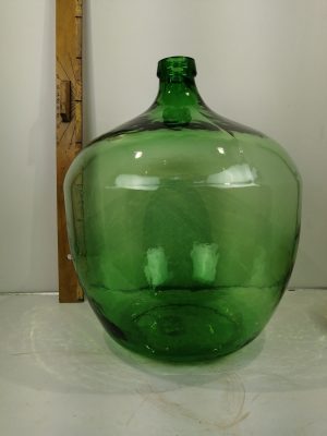 vienne fles glas groen – h60xd44cm