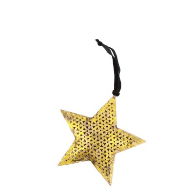 hanger star metal 15x15cm