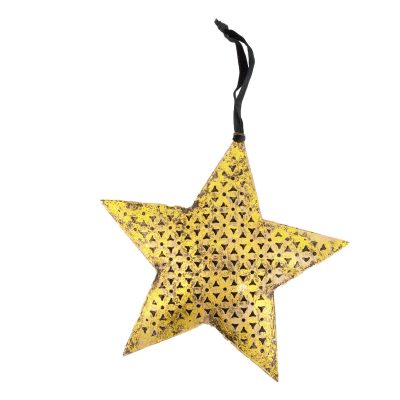 hanger star metal 20x20cm