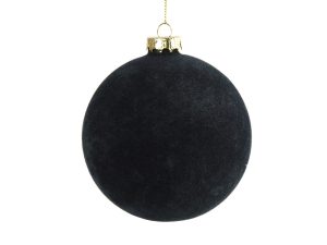 Kerstbal ro Yana M blauw