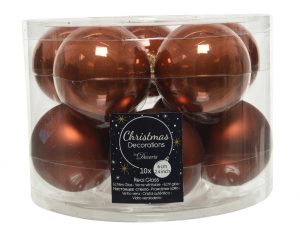 Kerstballen glas mix