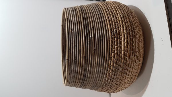 basket lombok grey/blond d36/46h32cm