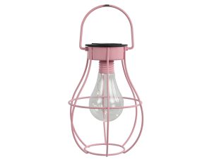 Solarhanglamp LED ro Lomax roze