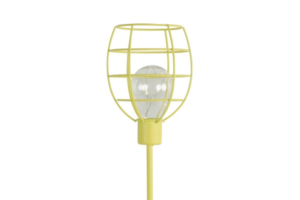 solarlamp tuinsteker led lomax geel