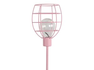 Solarlamp tuinsteker LED Lomax roze