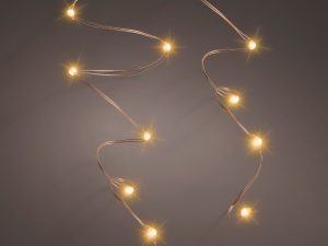 Micro LED stringlights steady BOL95cm - koper/klassiek warm