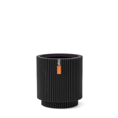 vaas cilinder groove 15×17 zwart
