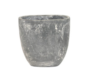 Planter Anne blue stone D26x13 H25