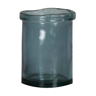 vase recycled glass ø15x20cm