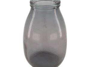 Vase recycled glass Ø18x28cm