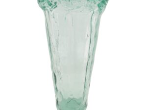 Vase recycled glass Ø25x50cm