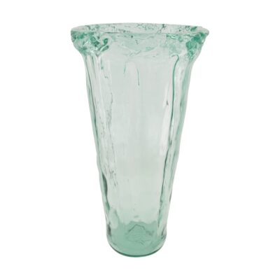 vase recycled glass ø25x50cm