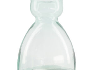 Vase recycled glass Ø27x34cm