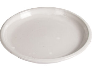 Glazed Saucer White D20H2,5