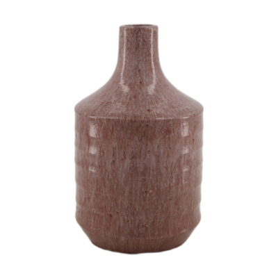 bottle terracotta 14x14x24cm