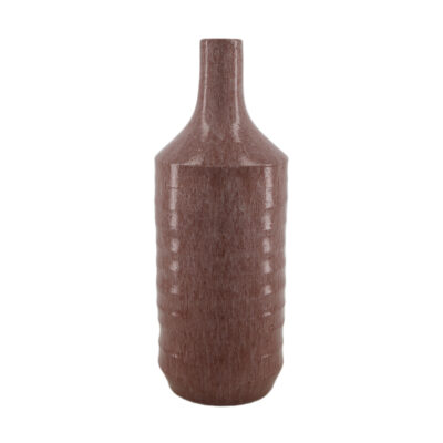 bottle terracotta 14x14x38cm