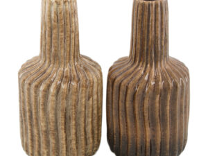Vase ceramic 11.1x11.1x21.4cm C/2