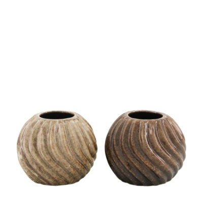vase ceramic 12.7×12.7×10.1cm c/2