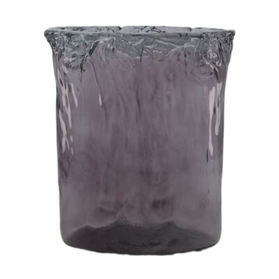 vase recycled glass 24x12x28cm