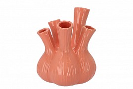 aglio shiny old pink vase 22x28cm