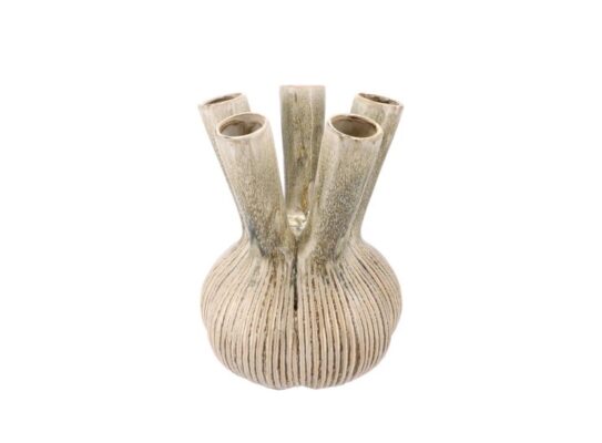 aglio straight green vase active glaze 1