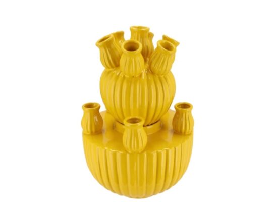 amsterdam yellow tulip vase set 24x31cm