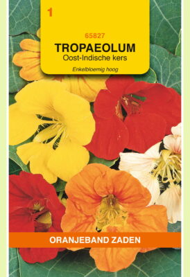 tropaeolum majus enkelbloemig mx 3g