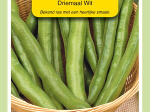 Tuinboon driemaal wit 100g