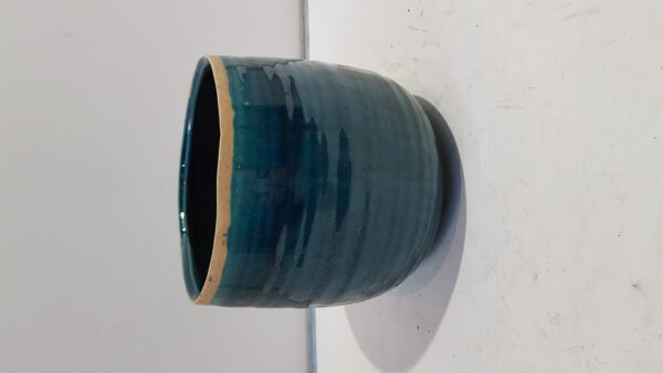 pot iris turquoise d15 h14