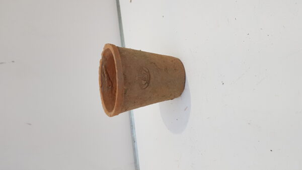 aged terracotta pot rond s/s