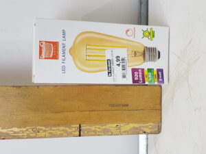 led lamp amber 220v 8 watt h15d7cm