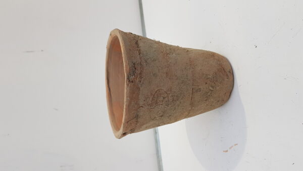 aged terracotta pot rond s/m