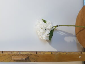 hortensia l35cm wit