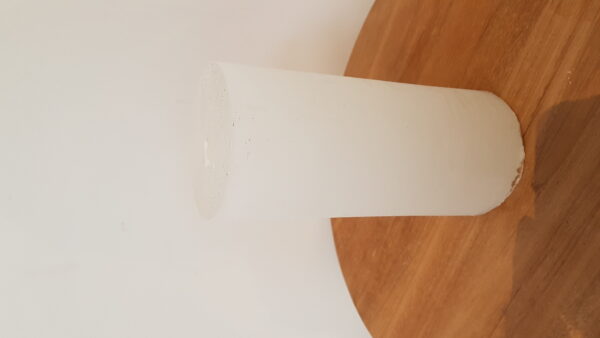 7x15cm stompkaars white